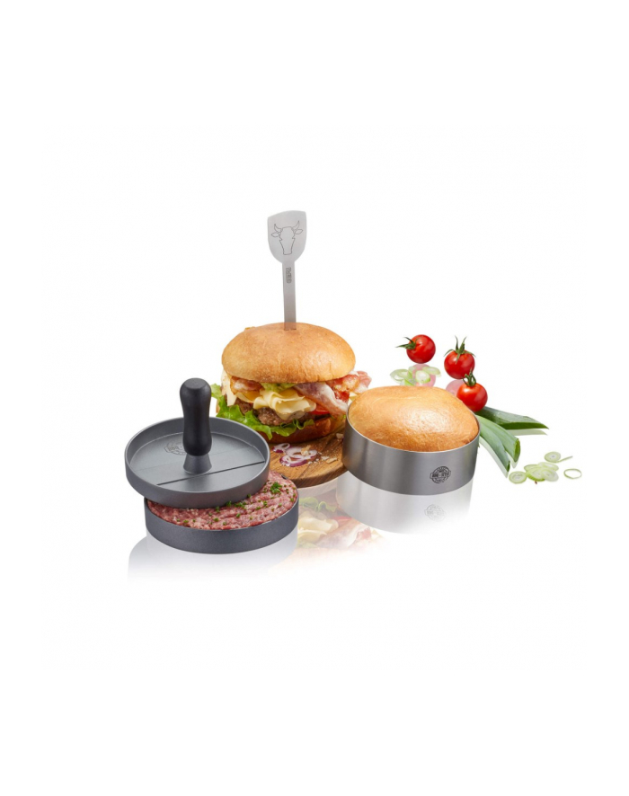 Zestaw do burgerów 3 częściowy GEFU BBQ G-89494 główny