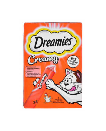 Dreamies Creamy Kurczak 4x10g