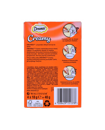 Dreamies Creamy Kurczak 4x10g