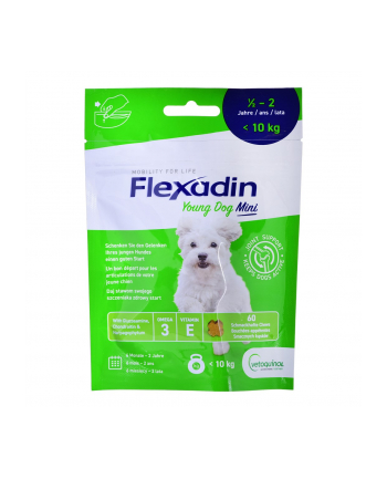 Vetoquinol Flexadin Young Mini dla psa 60 tab