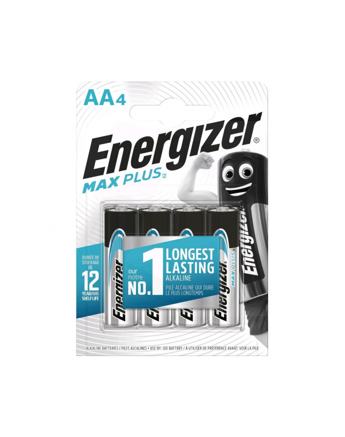 ENERGIZER BATERIA MAX PLUS AA LR6, 4 ECO główny