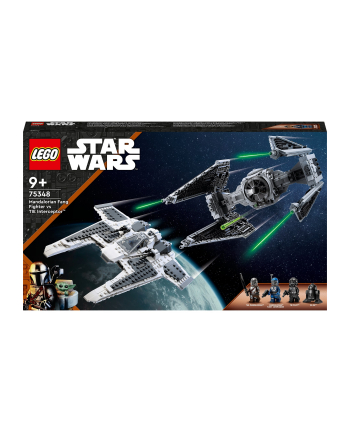 LEGO Star Wars 75348 Mandaloriański myśliwiec Fang Fighter kontra TIE Interceptor