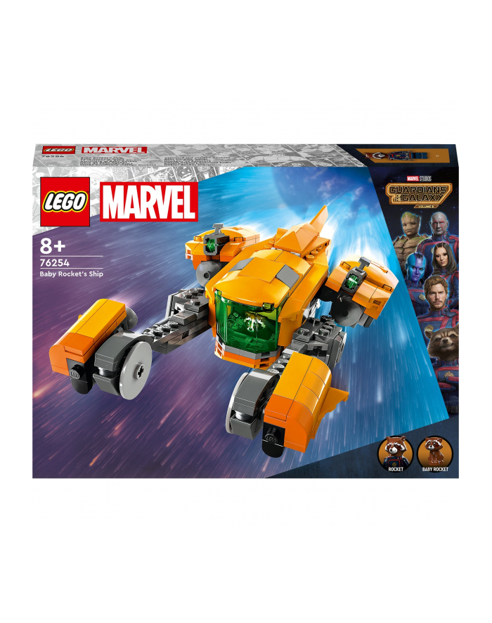 LEGO Marvel 76254 Statek kosmiczny małego Rocketa główny