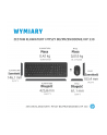 hewlett-packard HP 330  klawiatura i mysz, 2V9E6AA czarny - nr 35