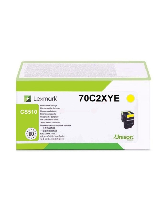 Lexmark Toner 70C2XYE Yellow główny