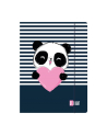 majewski Teczka z gumką A4 STRIGHT Love Panda - nr 1