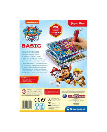 Clementoni Interaktywny Quiz Psi Patrol PAW PATROL 16334