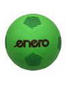phi promotions bv Piłka gumowa nożna 22 cm zielona Enero 1044934 - nr 1