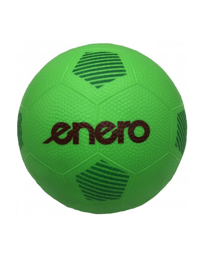 phi promotions bv Piłka gumowa nożna 22 cm zielona Enero 1044934 główny