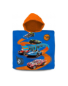 Poncho kąpielowe 60x120cm bawełna Hot Wheels HW00013 Kids Euroswan - nr 1