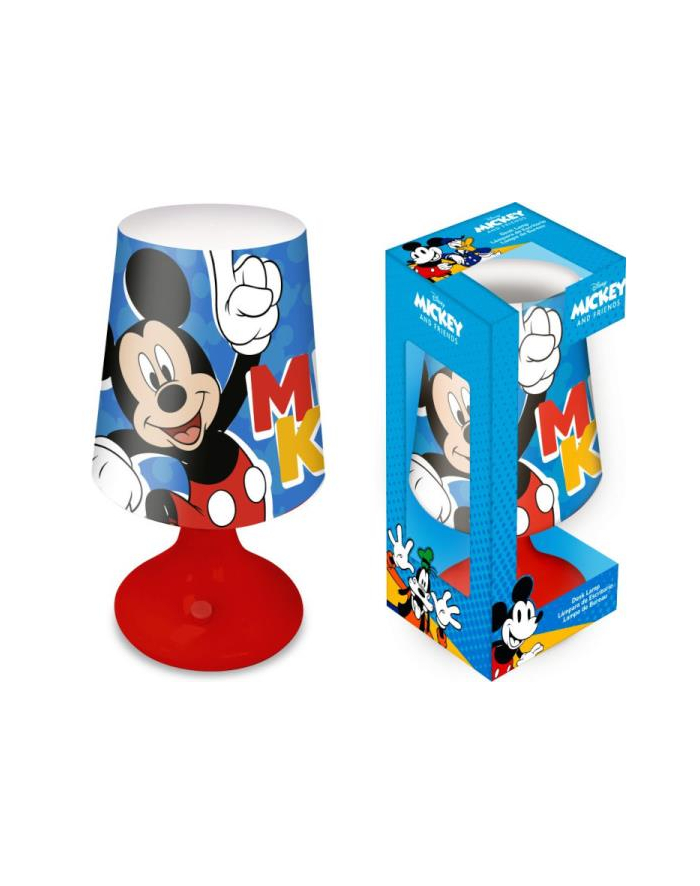 Lampka biurkowa, wymiary 18x9cm Myszka Miki. Mickey Mouse MK30023 Kids Euroswan główny