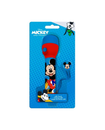 Latarka duża 21x11cm Myszka Miki. Mickey Mouse MK30031 Kids Euroswan