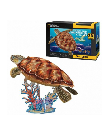 dante Puzzle 3D Żółw wodny DS1080H Cubic Fun