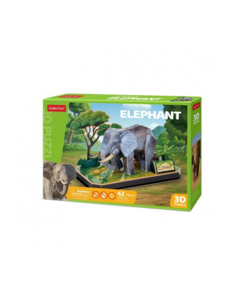 dante Puzzle 3D Zwierzęta Słoń P858H Cubic Fun