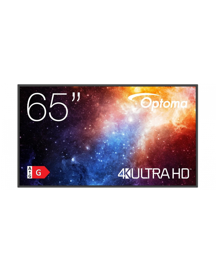 OPTOMA N3651K 75inch UHD 450cd/m2 Flat panel Display System Android 11 główny