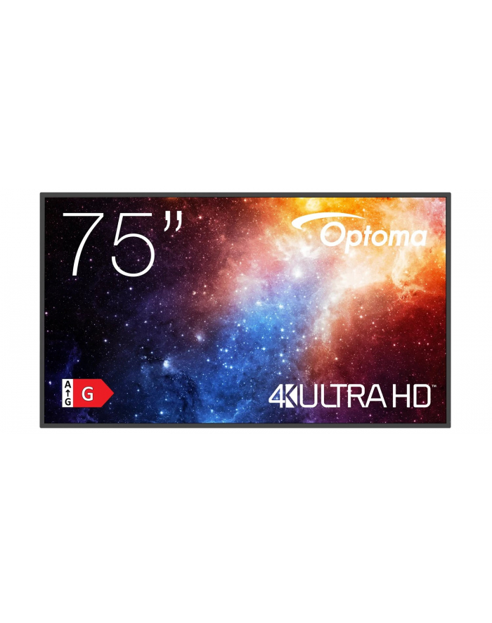 OPTOMA N3751K 65inch UHD 450cd/m2 Flat panel Display System Android 11 główny