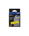 BROTHER Heat Shrink Tube Black on Yellow 9.0mm - nr 17