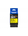 BROTHER HSe-661E Heat Shrink Tube Black on Yellow 31.0mm - nr 7