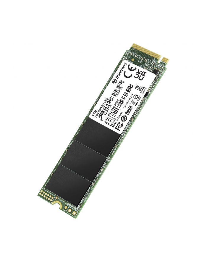 TRANSCEND 1TB SSD internal M.2 2280 PCIe Gen3x4 NVMe TLC DRAM-less główny