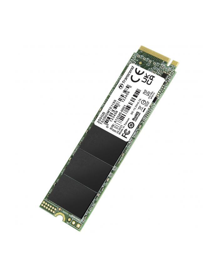 TRANSCEND 250GB SSD internal M.2 2280 PCIe Gen3x4 NVMe TLC DRAM-less główny