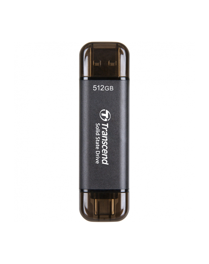 TRANSCEND ESD310C 512GB External SSD USB 10Gbps Type C/A główny