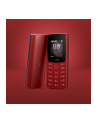 nokia Telefon komórkowy 105 2023 DualSIM PL czerwony - nr 5