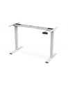 DIGITUS Electric Height Adjustable Desk Frame Dual motor 3-stages Kolor: BIAŁY - nr 3