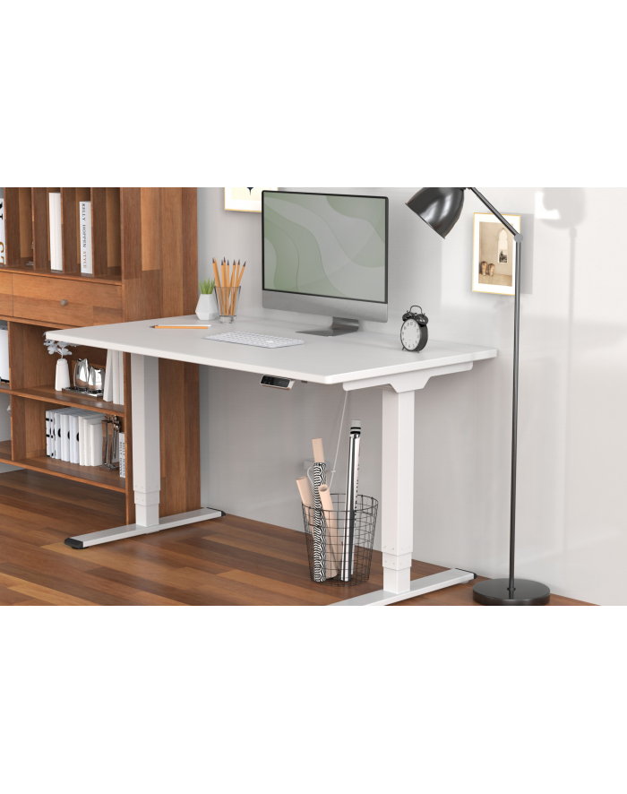 DIGITUS Electric Height Adjustable Desk Frame Dual motor 3-stages Kolor: BIAŁY główny