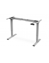 DIGITUS Height Adjustable Standing Desk Frame Dual motor 3-stages grey - nr 4