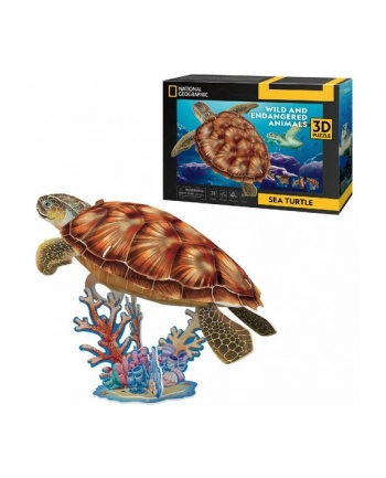 dante Puzzle 3D Żółw wodny DS1080H Cubic Fun