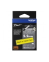 BROTHER Heat Shrink Tube Black on Yellow 5.2mm - nr 13