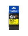 BROTHER Heat Shrink Tube Black on Yellow 11.2mm - nr 14