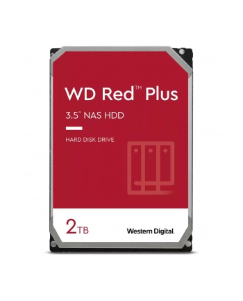 western digital WD Red Plus 2TB SATA 6Gb/s 3.5inch Rpm5400 128MB cache Internal HDD Bulk