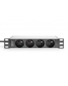DIGITUS Listwa zasilająca aluminiowa 1U PDU 254 mm 10inch rack mount 4x CEE 7/5 16A 4000W 250VAC 50/60Hz - nr 1