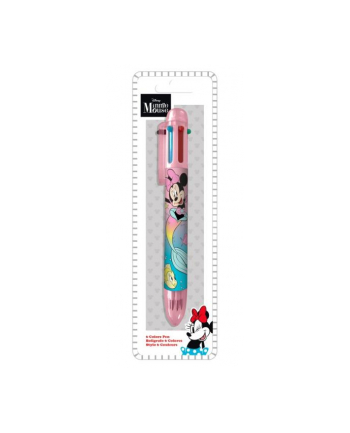 Długopis 6 kolorowy Myszka Minnie. Minnie Mouse MN30020 Kids Euroswan