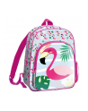 Plecak dwukomorowy z brokatem 36cm Flaming KL10140 Kids Euroswan - nr 1