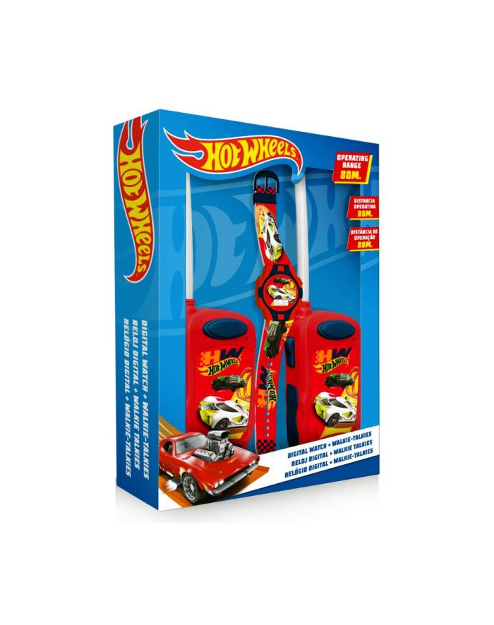 Zestaw Walkie Talkie z zegarkiem cyfrowym HW00015 Kids Euroswan główny