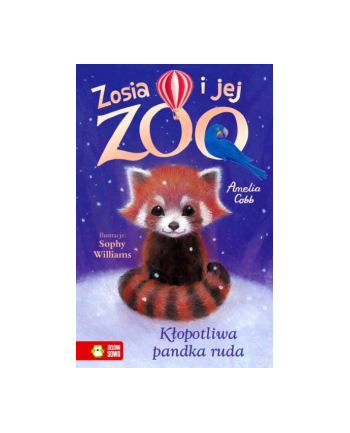 zielona sowa Książeczka Zosia i jej zoo. Kłopotliwa pandka ruda