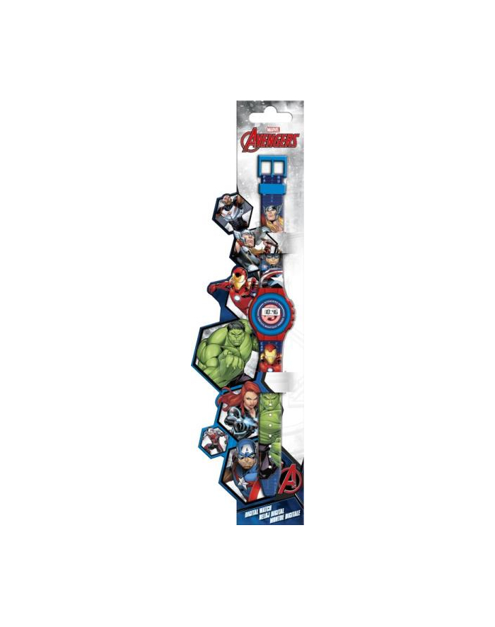 Zegarek cyfrowy KE02 ECO ( bez plastikowego opakowania) Avengers AVG4818 Kids Euroswan główny
