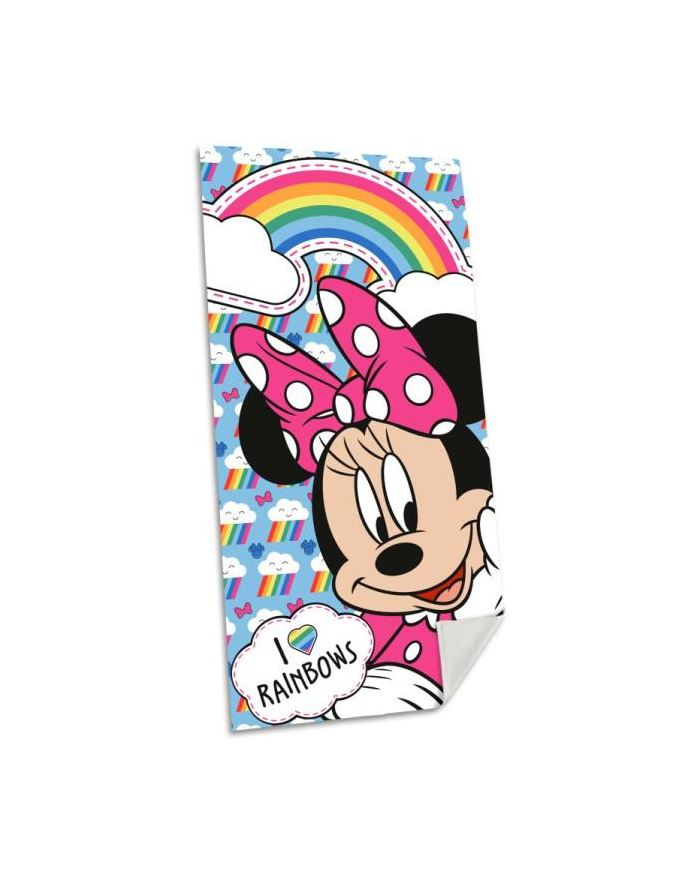 Ręcznik plażowy 70x140cm 100% bawełna Myszka Minnie. Minnie Mouse MN-241T Kids Euroswan główny
