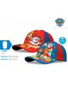 Czapka z daszkiem PAW PATROL Psi Patrol 2 wzory PW19919 Kids Euroswan - nr 1