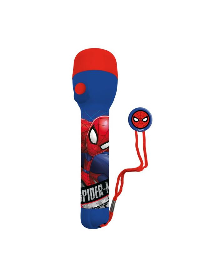 Latarka duża 21x11cm Spiderman SP50039 Kids Euroswan główny