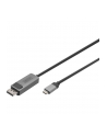 DIGITUS 8K 30Hz. USB Type C to DP adapter cable HBR3 Alu Housing Black 3m - nr 9
