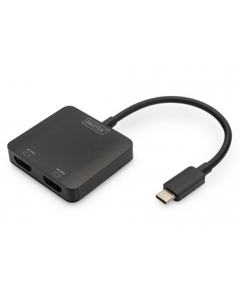 DIGITUS USB-C - 2x HDMI MST Video Splitter DP 1.4 HDMI 2.0 4K/60Hz