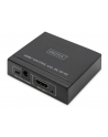 DIGITUS 4K HDMI Splitter 1x2 4K/30Hz Kolor: CZARNY - nr 1