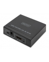 DIGITUS 4K HDMI Splitter 1x2 4K/30Hz Kolor: CZARNY - nr 8