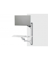 DIGITUS Workstation Monitor Keyboard Mouse Wall Mount 32inch 8kg VESA 75x75/100x100 Kolor: BIAŁY/Kolor: CZARNY - nr 15