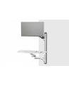 DIGITUS Workstation Monitor Keyboard Mouse Wall Mount 32inch 8kg VESA 75x75/100x100 Kolor: BIAŁY/Kolor: CZARNY - nr 8
