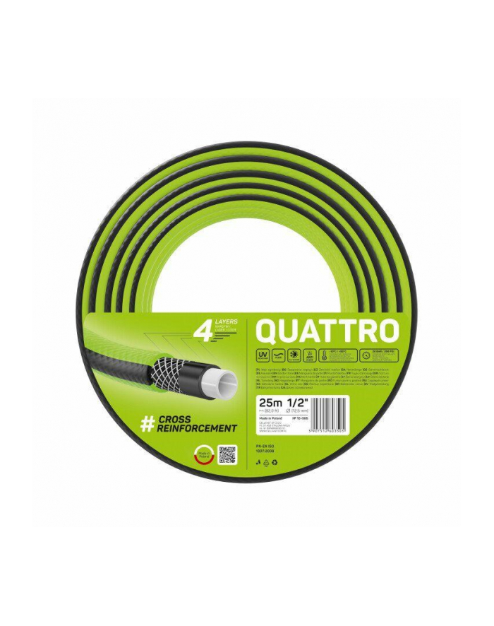 Wąż ogrodowy Quattro 1/2''; 50m 10-063 CELLFAST główny