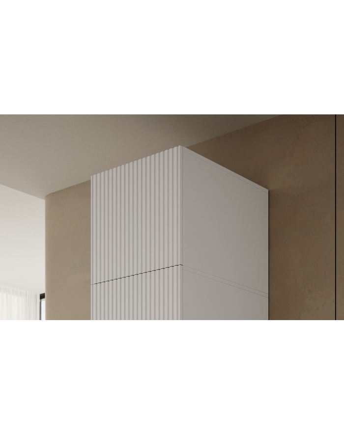 cama meble Szafa PAFOS 1D NADSTAWKA 45x55,5x45 biały mat główny